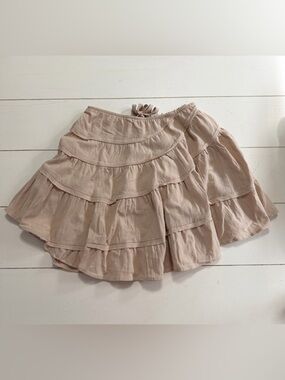 Blue Ivey Tiered Skirt